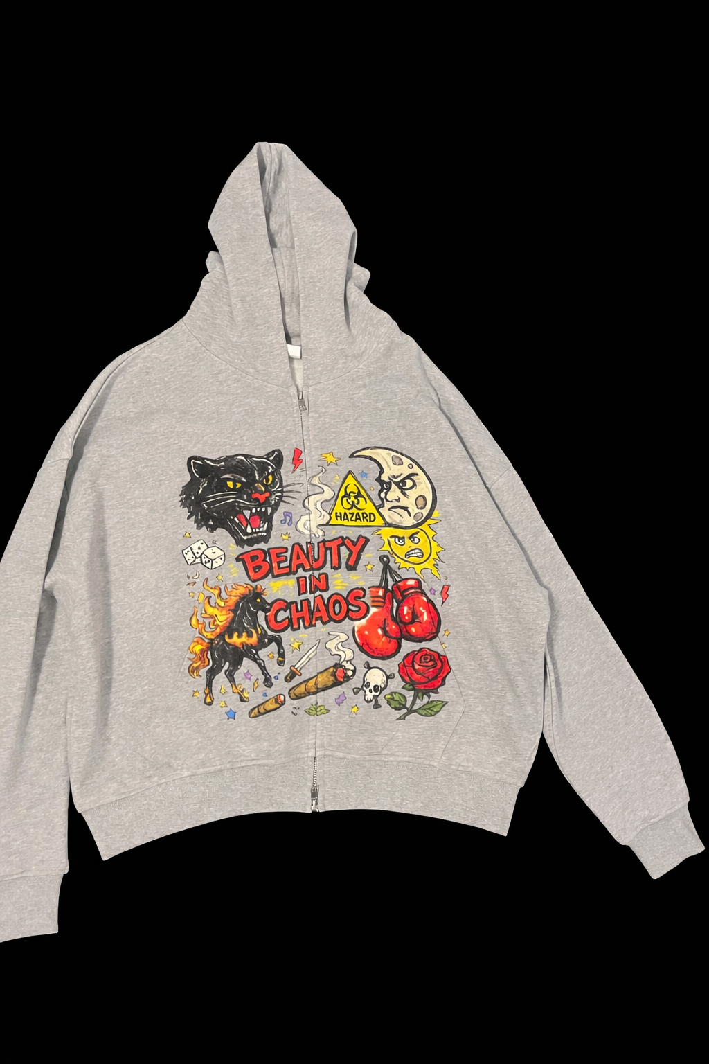 Beauty In Chaos Zip Up