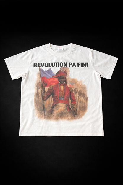 “Revolution Pa Fini” Haitian Revolution Tee